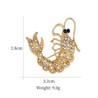 Style Simple Animal Alliage Incruster Strass Perle Unisexe Broches main image 4