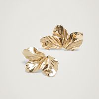 1 Pair Classical Lady Flower Copper Plating Gold Plated Ear Studs main image 4