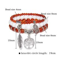 1 Set Streetwear Geometric Agate Metal Women's Bracelets main image 4