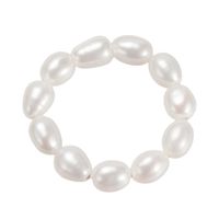 Elegant Geometrisch Süßwasserperle Perlen Ringe sku image 1