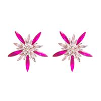Wholesale Jewelry 1 Pair Luxurious Geometric Alloy Rhinestones Glass Gold Plated Silver Plated Drop Earrings sku image 3