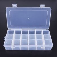 Simple Style Transparent Plastic Jewelry Boxes main image 5