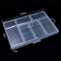 Simple Style Transparent Plastic Jewelry Boxes sku image 15