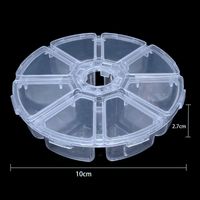 Simple Style Transparent Plastic Jewelry Boxes sku image 7