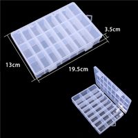 Simple Style Transparent Plastic Jewelry Boxes sku image 29