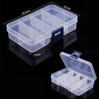 Simple Style Transparent Plastic Jewelry Boxes sku image 5