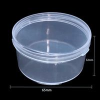 Simple Style Transparent Plastic Jewelry Boxes sku image 12