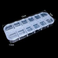 Simple Style Transparent Plastic Jewelry Boxes sku image 19