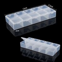 Simple Style Transparent Plastic Jewelry Boxes sku image 20