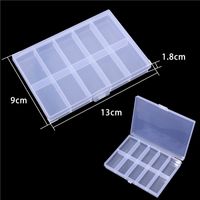 Simple Style Transparent Plastic Jewelry Boxes sku image 9