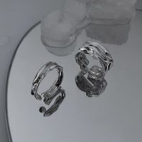 Lässig Einfacher Stil Herzform Kupfer Überzug Inlay Perle Zirkon Offener Ring sku image 4