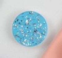 Solid Color Glitter Drop Glue Retractable Airbag Bracket Heart-shaped Multi-function sku image 3