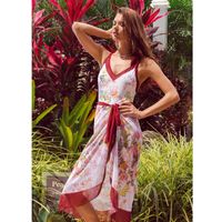 Women's Retro Fashion Ditsy Floral Printing One Piece main image 8
