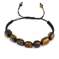 Ethnic Style Square Natural Stone Braid Bracelets sku image 5