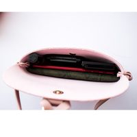 Women's Small Pu Leather Solid Color Basic Square Flip Cover Shoulder Bag Crossbody Bag main image 4
