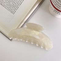 Fashion Solid Color Acetic Acid Sheets Hair Claws 1 Piece sku image 25