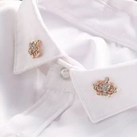 Classic Style Crown Alloy Inlay Rhinestones Women's Brooches main image 5