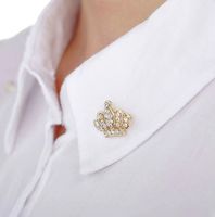 Classic Style Crown Alloy Inlay Rhinestones Women's Brooches main image 6