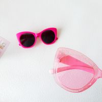 Cute Solid Color Pc Resin Round Frame Full Frame Kids Sunglasses main image 6