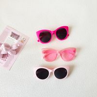 Cute Solid Color Pc Resin Round Frame Full Frame Kids Sunglasses main image 5