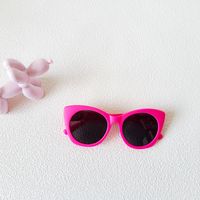 Cute Solid Color Pc Resin Round Frame Full Frame Kids Sunglasses sku image 2