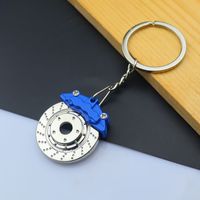 Simple Style Car Wheel Metal Unisex Bag Pendant Keychain sku image 39