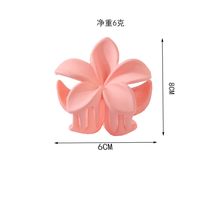Women's Lady Sweet Flower Plastic Stoving Varnish Hair Claws main image 6