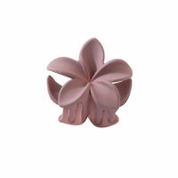 Women's Lady Sweet Flower Plastic Stoving Varnish Hair Claws sku image 9