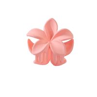 Women's Lady Sweet Flower Plastic Stoving Varnish Hair Claws sku image 7