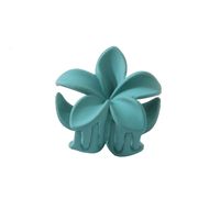 Women's Lady Sweet Flower Plastic Stoving Varnish Hair Claws sku image 10