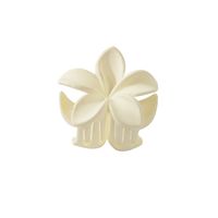 Women's Lady Sweet Flower Plastic Stoving Varnish Hair Claws sku image 13