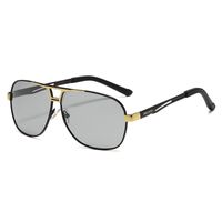Basic Retro Solid Color Resin Toad Glasses Full Frame Men's Sunglasses sku image 6