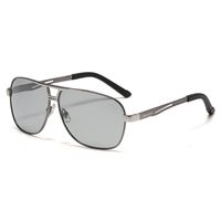 Basic Retro Solid Color Resin Toad Glasses Full Frame Men's Sunglasses sku image 5