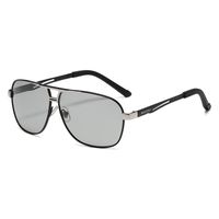 Basic Retro Solid Color Resin Toad Glasses Full Frame Men's Sunglasses sku image 7