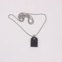 Einfacher Stil Herzform Legierung Paar Halskette Mit Anhänger sku image 1