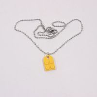 Simple Style Heart Shape Alloy Couple Pendant Necklace sku image 5
