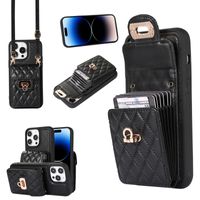 Elegant Solid Color Pu Leather   Phone Cases sku image 1