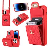 Elegante Color Sólido Cuero Sintético   Fundas De Teléfono sku image 14