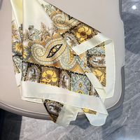 Women's Retro Ethnic Style Bohemian Geometric Satin Printing Scarves & Gloves main image 5