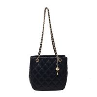 Women's All Seasons Pu Leather Solid Color Classic Style Square Zipper Shoulder Bag sku image 3