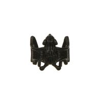 1 Piece Gothic Bat Copper Plating 14k Gold Plated Ear Clips sku image 1