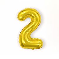 Birthday Number Aluminum Film Party Balloon sku image 3