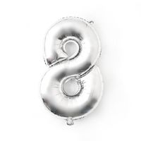 Birthday Number Aluminum Film Party Balloon sku image 41