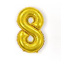Birthday Number Aluminum Film Party Balloon sku image 9