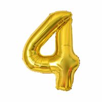 Birthday Number Aluminum Film Party Balloon sku image 47