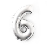 Birthday Number Aluminum Film Party Balloon sku image 39