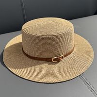 Women's Ethnic Style Solid Color Straw Hat sku image 4
