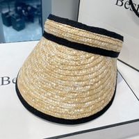 Women's Casual Solid Color Straw Hat sku image 5