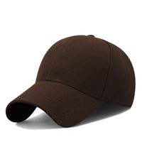 Women's Basic Simple Style Solid Color Curved Eaves Baseball Cap sku image 11