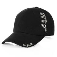 Unisex Hip-hop Solid Color Curved Eaves Baseball Cap main image 6